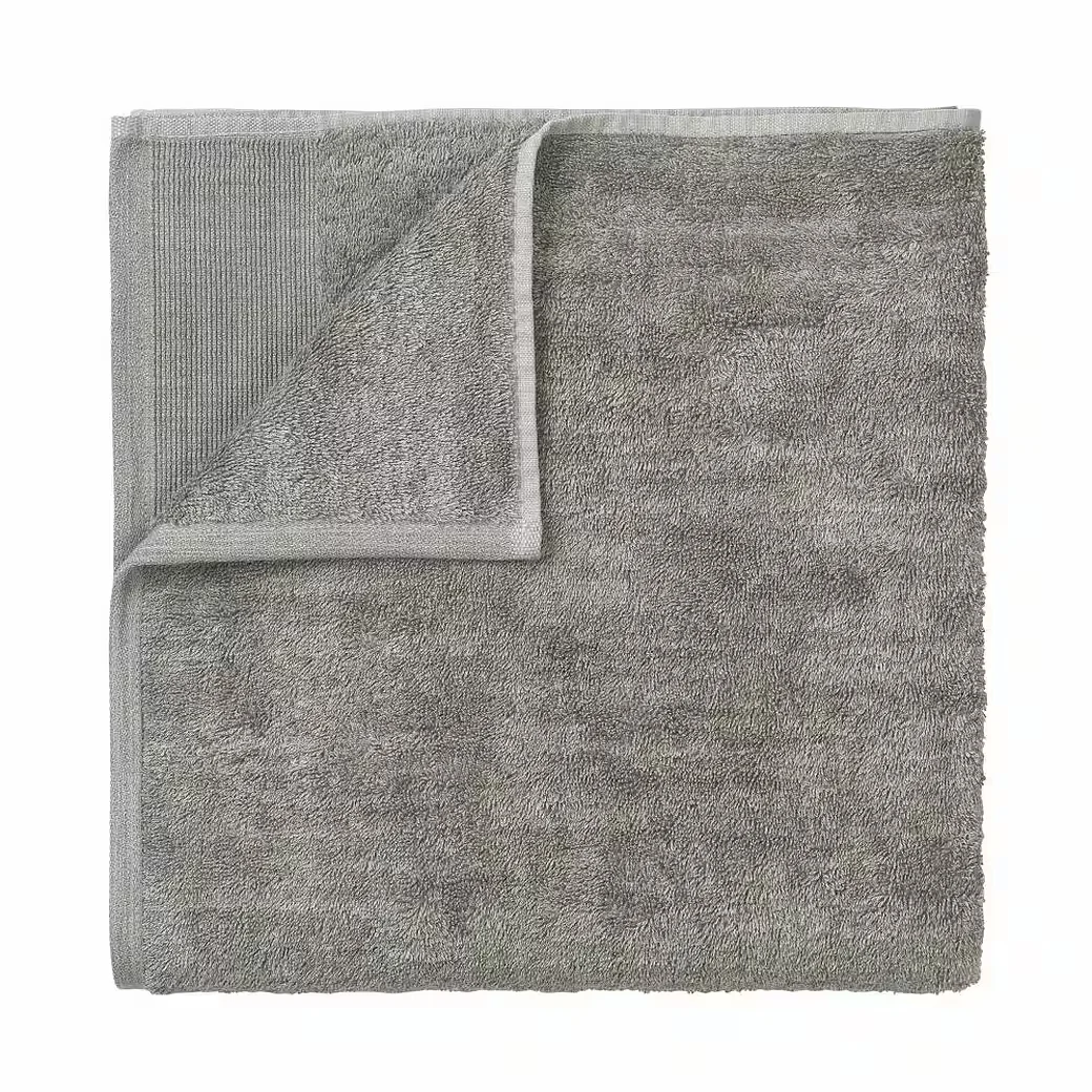 Blomus Badetuch Gio elephant skin melange 140x70 cm Frottee Baumwolle