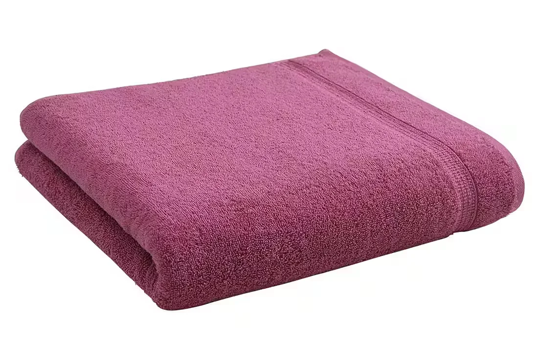 MONDO Duschtuch FERI 67x140 cm Pink 100 Prozent Baumwolle
