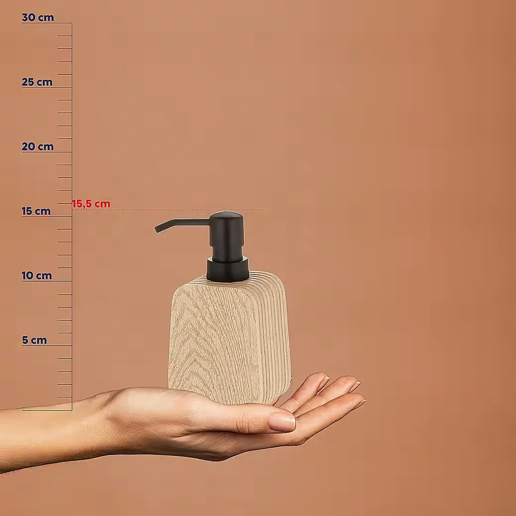 Kela Seifenspender Kaiu Holzoptik 250 ml nachfüllbar