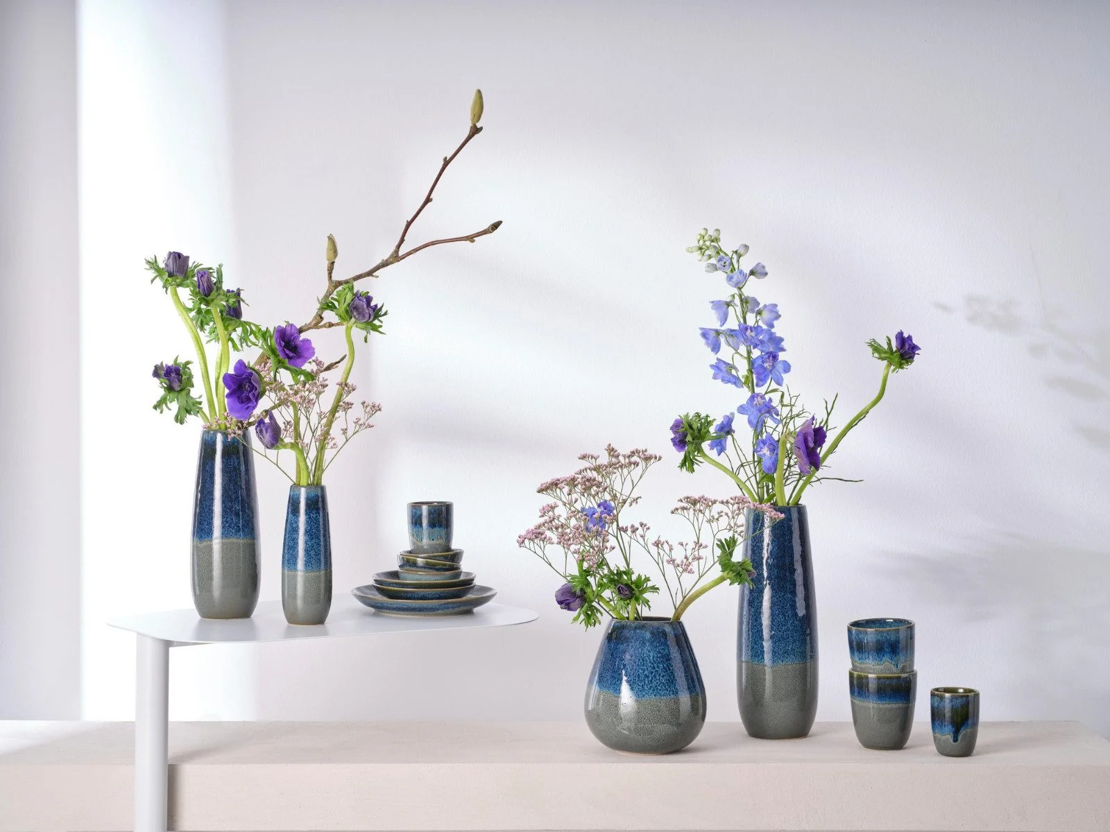 ASA SELECTION il capriccio Vase blau 32 cm