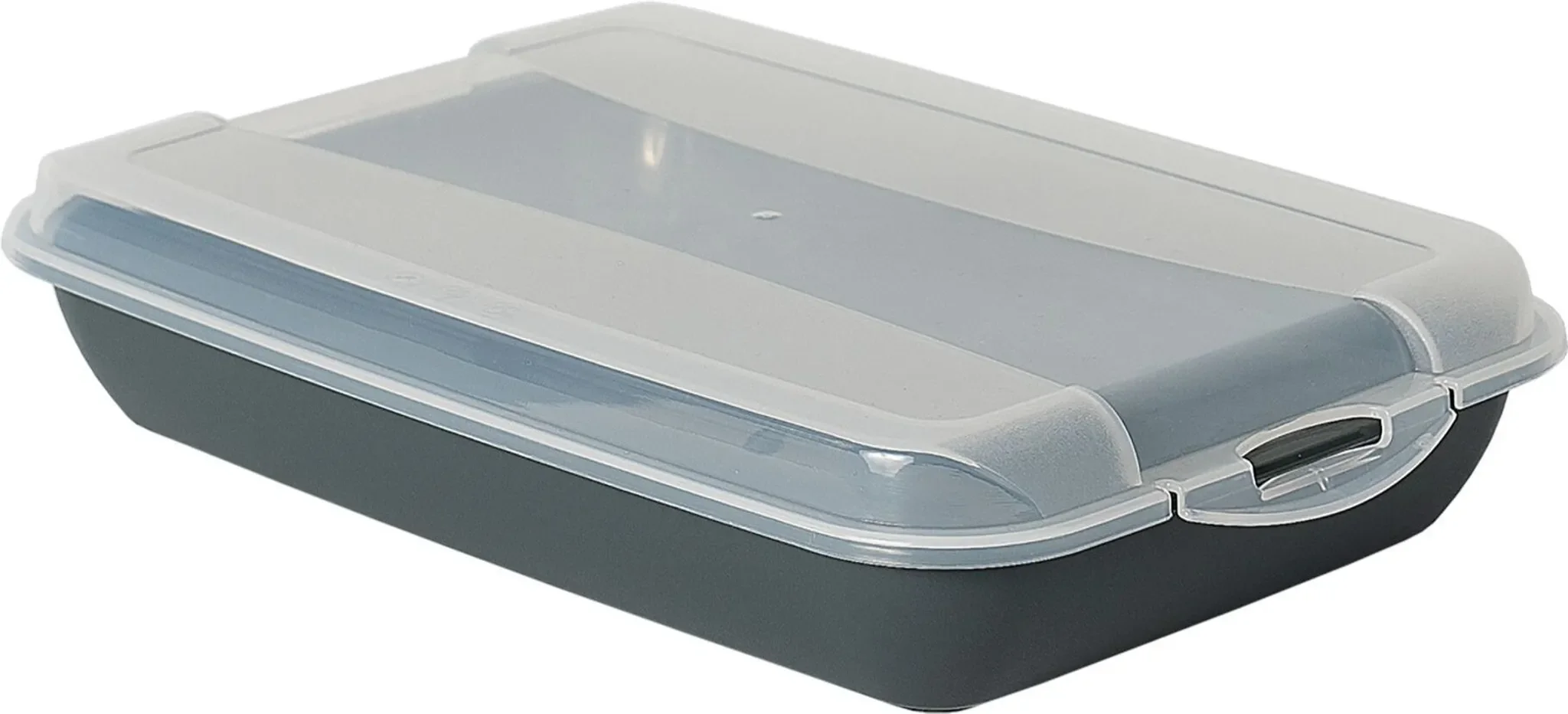 Novaliv Premium Aufschnittbox – Anthrazit, 25×17×5 cm