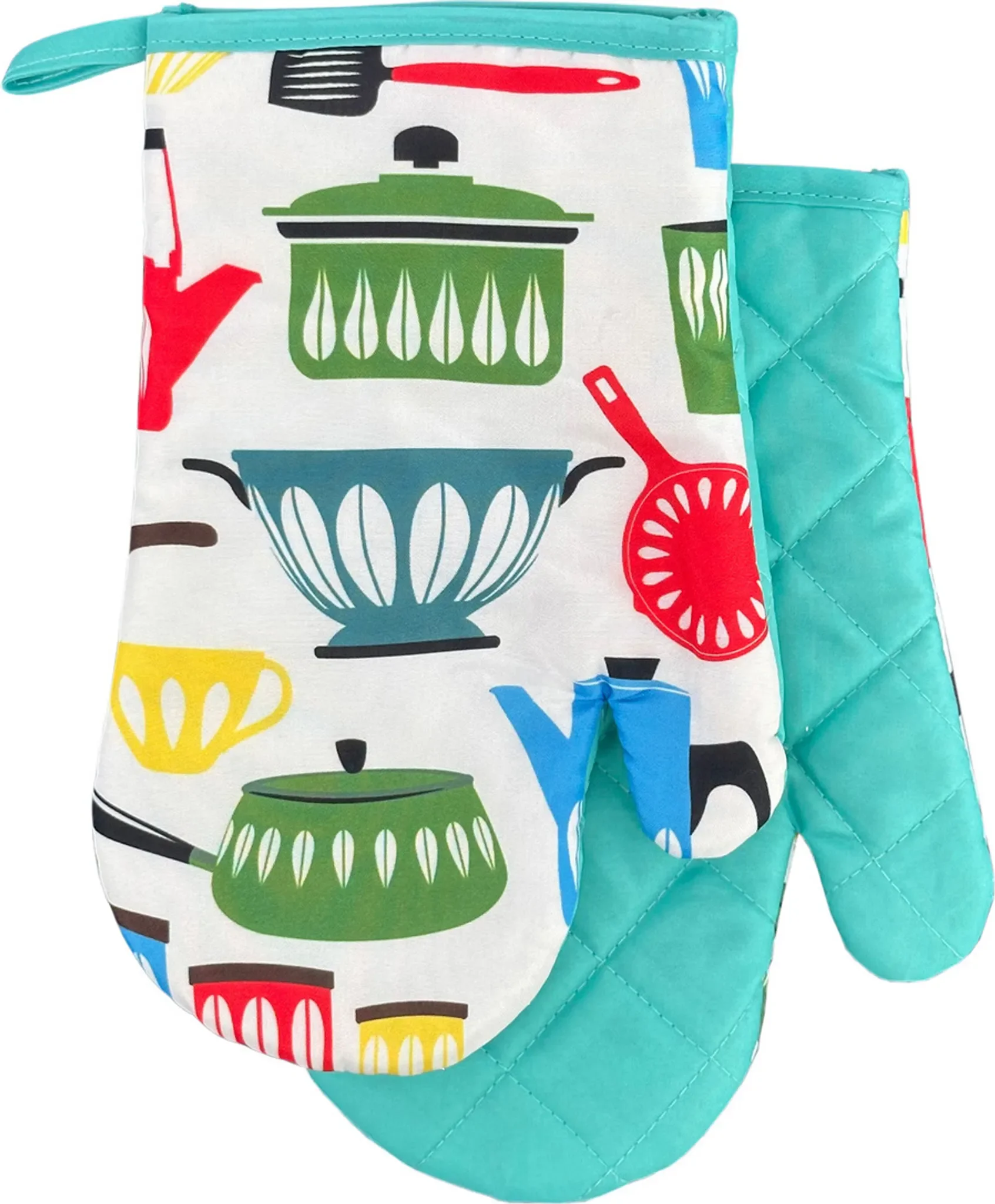 Magnetische Ofenhandschuhe – 2er-Set, 18 × 27 cm