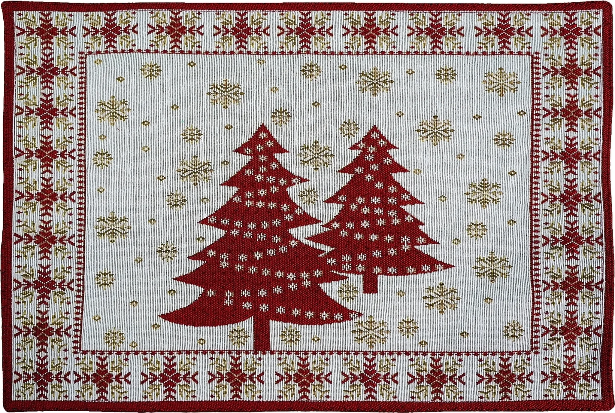 Tischwäsche Tannenbaum 33 x 46 cm – Weihnachtsdeko