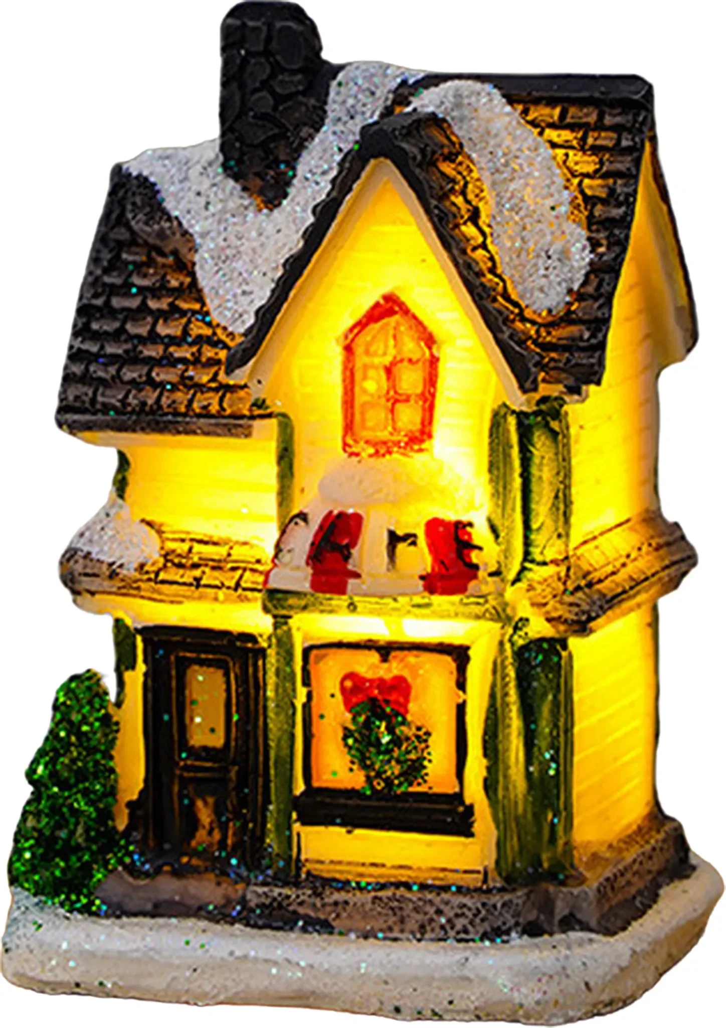 Weihnachten LED Hausornament – Romantische Beleuchtung