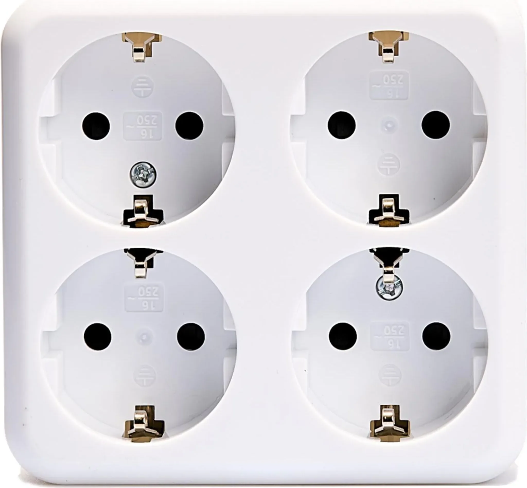 McPower Schutzkontakt-Steckdose Finery 4-fach