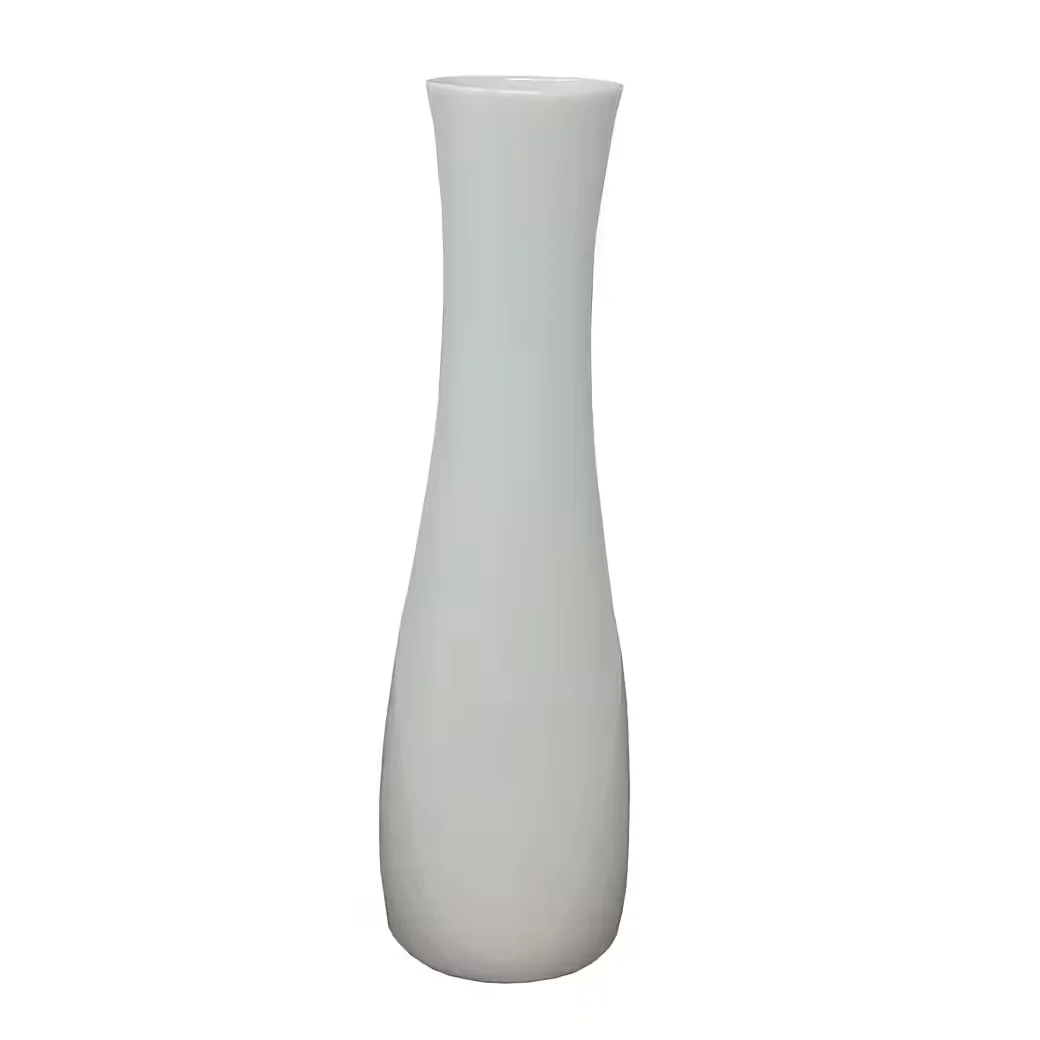 CREAFLOR HOME Dekovase Blumenvase Weiß 8 cm Durchmesser