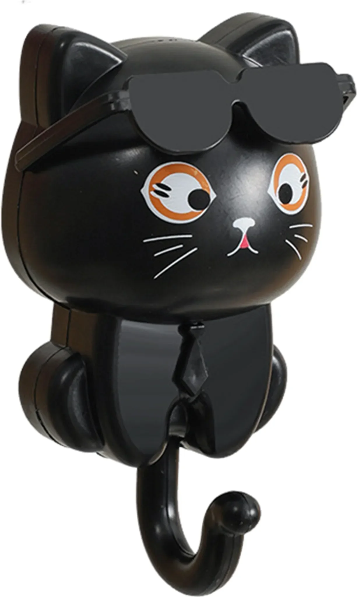 1 Paar Cartoon Katzen-Haken – DIY Home Hook Organizer