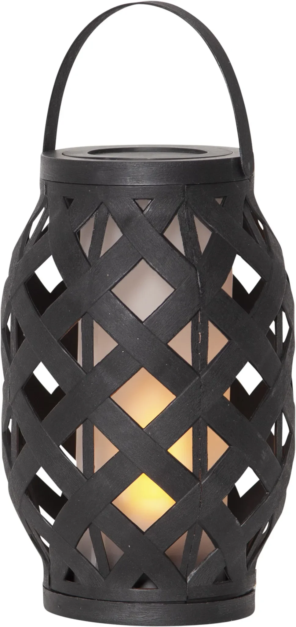Star Trading LED-Laterne "Flame Lantern" – Batteriebetrieben mit Timer