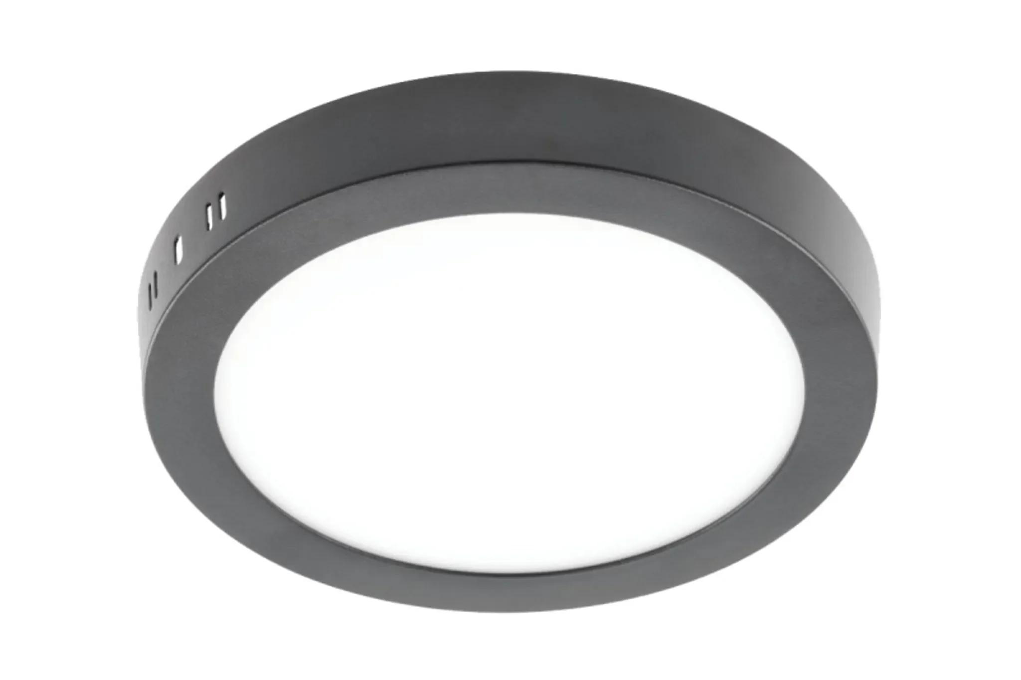 ORIS PLUS LED-Aufbauleuchte 19W – Schwarz, 3000K, 1520lm