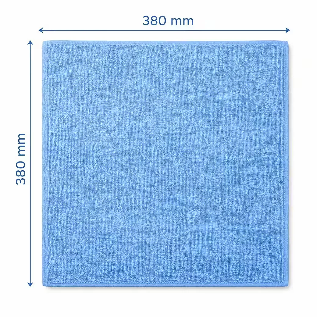 BAYLI Mikrofasertücher 8er Set 38x38 cm 210 g m2, 4 Farben