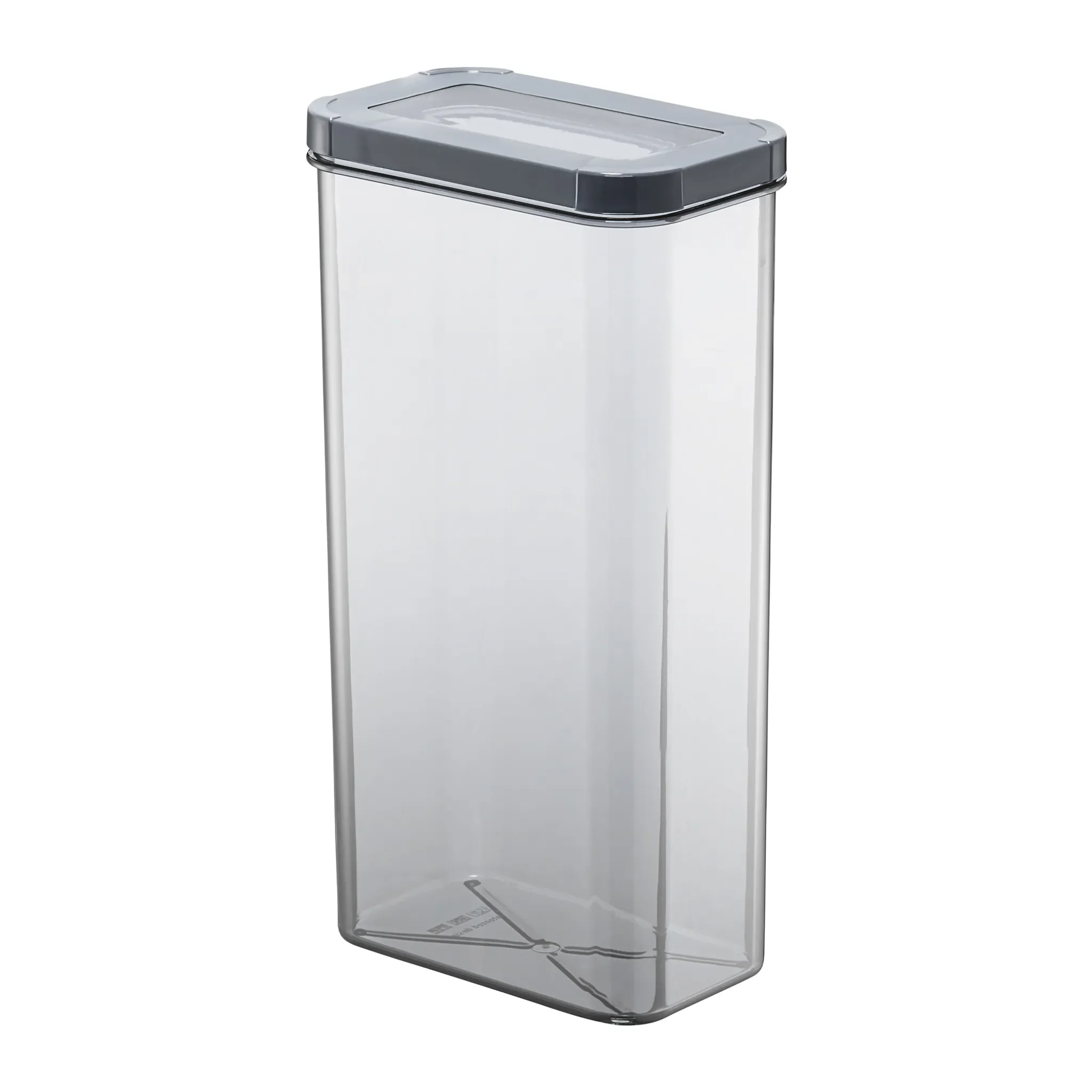 Ambition Optimo Küchenbehälter – 3 L, mit Deckel, Asche