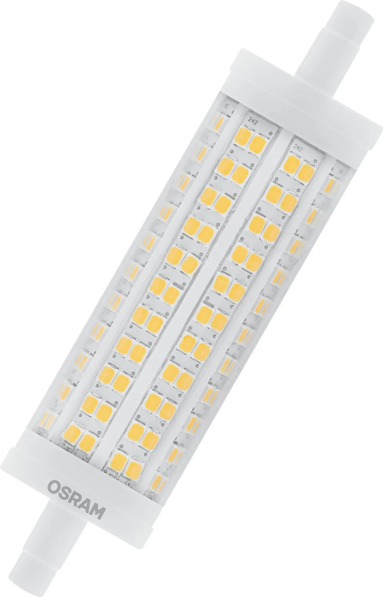 OSRAM LED-Lampe "LINE" – R7s Stab, 17,5 W, Warmweiß