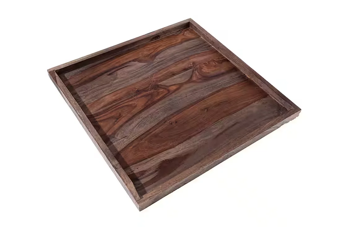 LICHT-ERLEBNISSE Dekotablett MAKASSAR dekoratives Tablett
