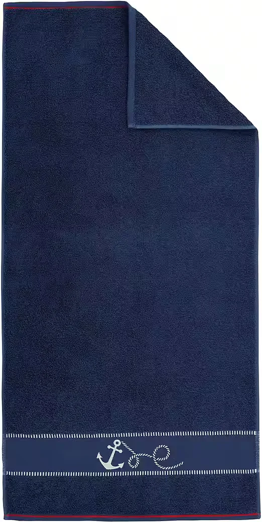DYCKHOFF Duschtuch Maritim Voyage Frottier 1 Stück