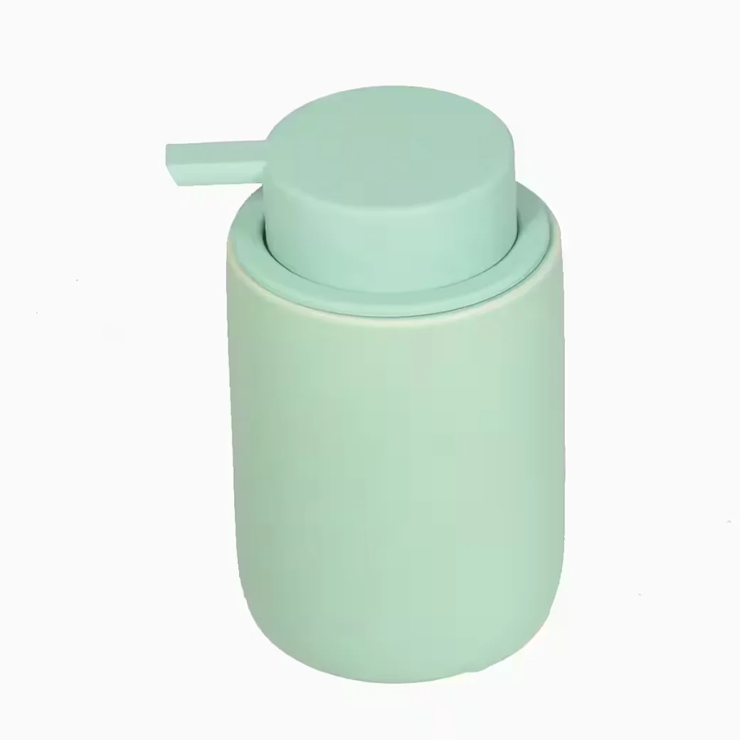 HOUSEPROUD Ceramic Silk Seifenspender aus Keramik für Bad
