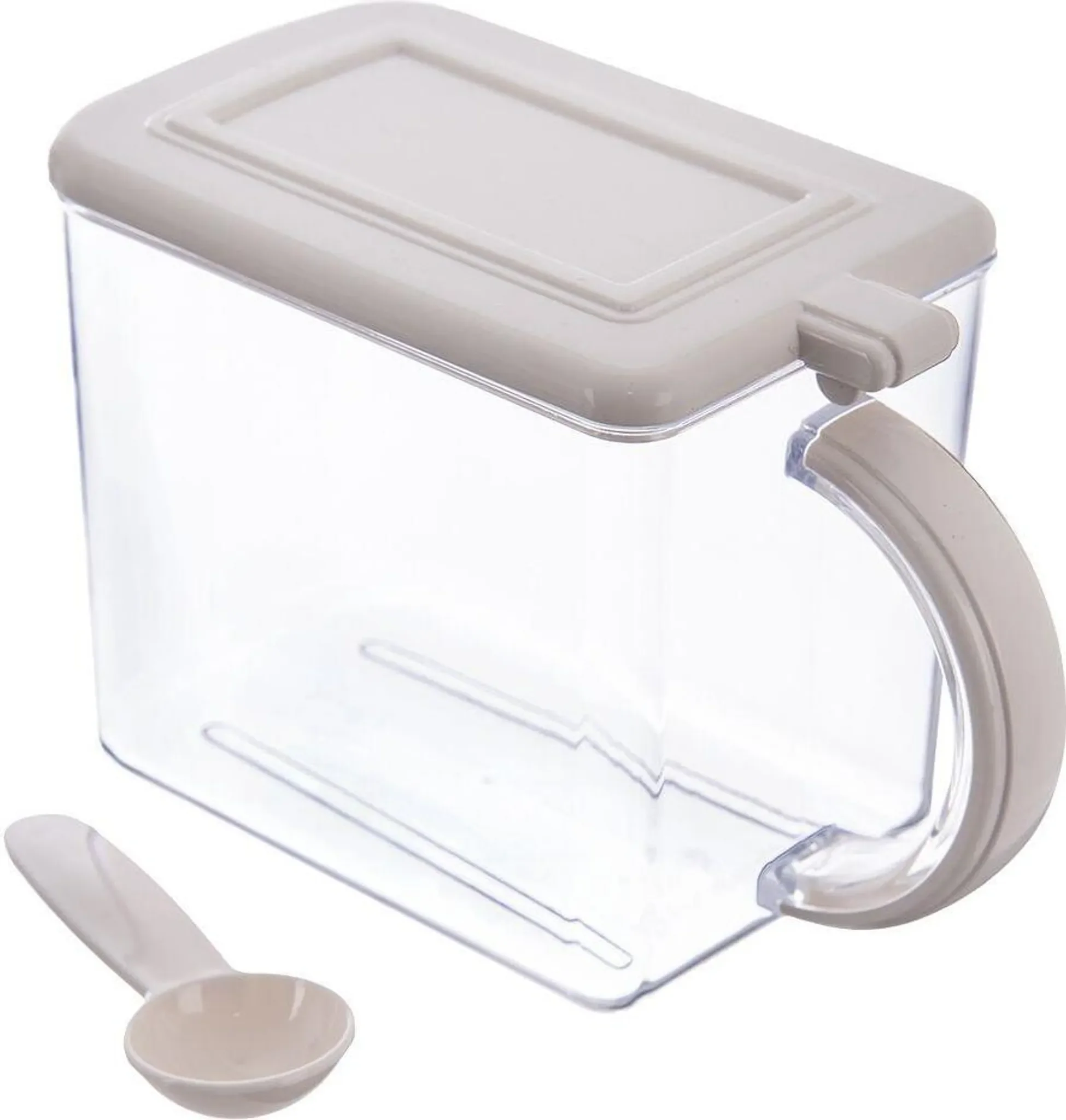 Orion Küchenbehälter – 1 L mit Deckel und Löffel