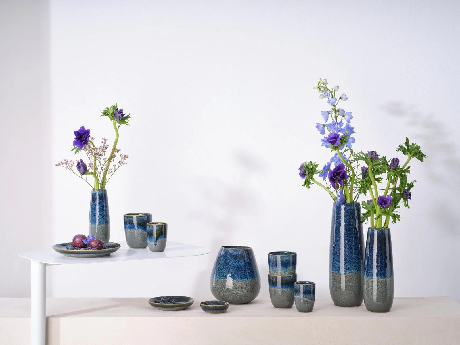 ASA SELECTION il capriccio Vase blau 32 cm