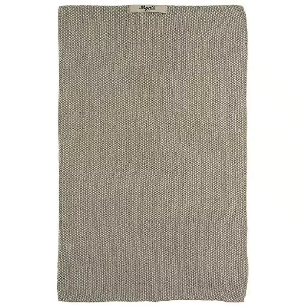 IB LAURSEN Mynte Geschirrtuch gestrickt Sand